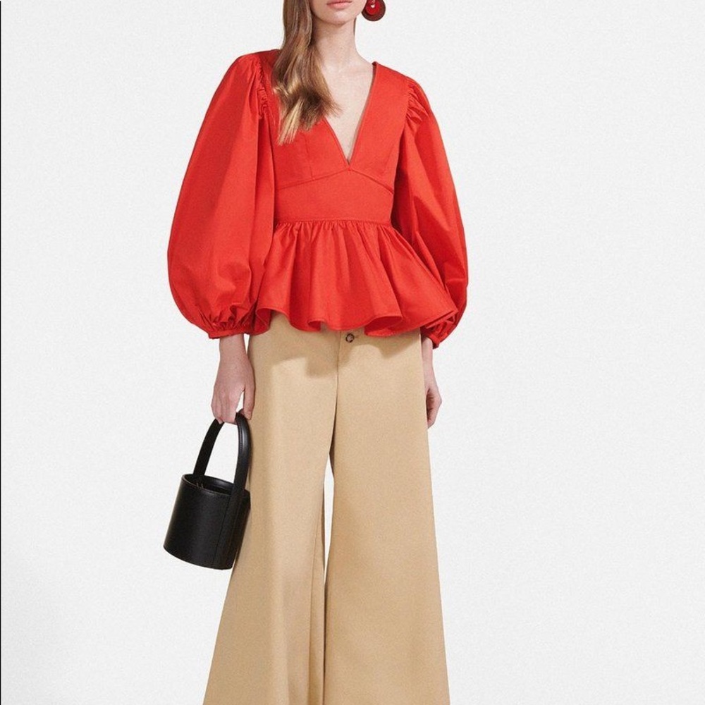 Staud Poplin Top